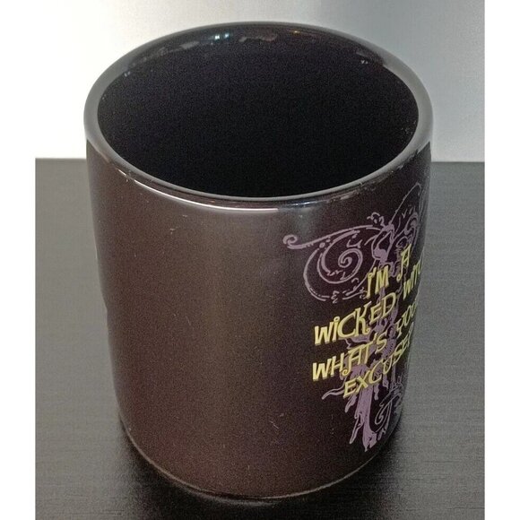 The Wizard of Oz Wicked Witch Coffee Mug "I'm a witch. What's your excuse?" - Picture 2 of 5
